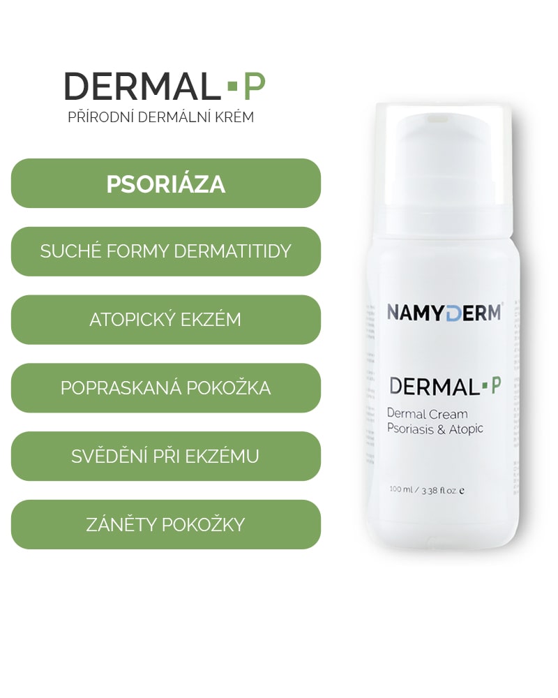 Dermal P – přírodní dermální krém na psoriázu