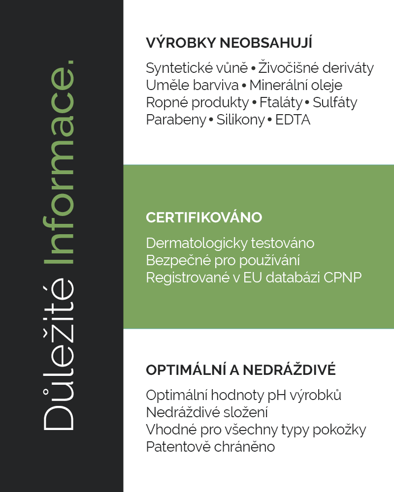 Důležité informace o Dermal P